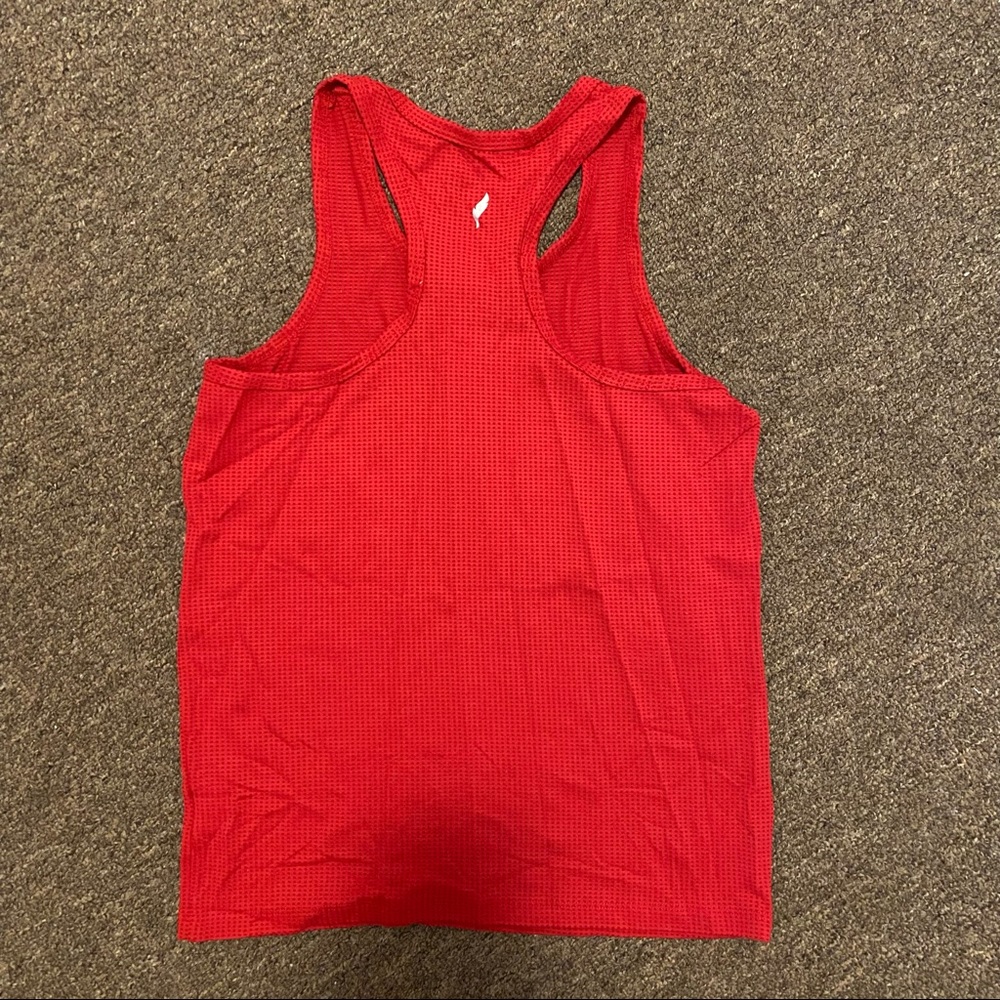 Red workout tank - Picture 2 of 2